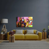 Colorful Sweet Colors Glass Wall Art - CreoGlass E-Shop