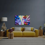 Girl Portrait Beauty Woman Glass Wall Art - CreoGlass E-Shop
