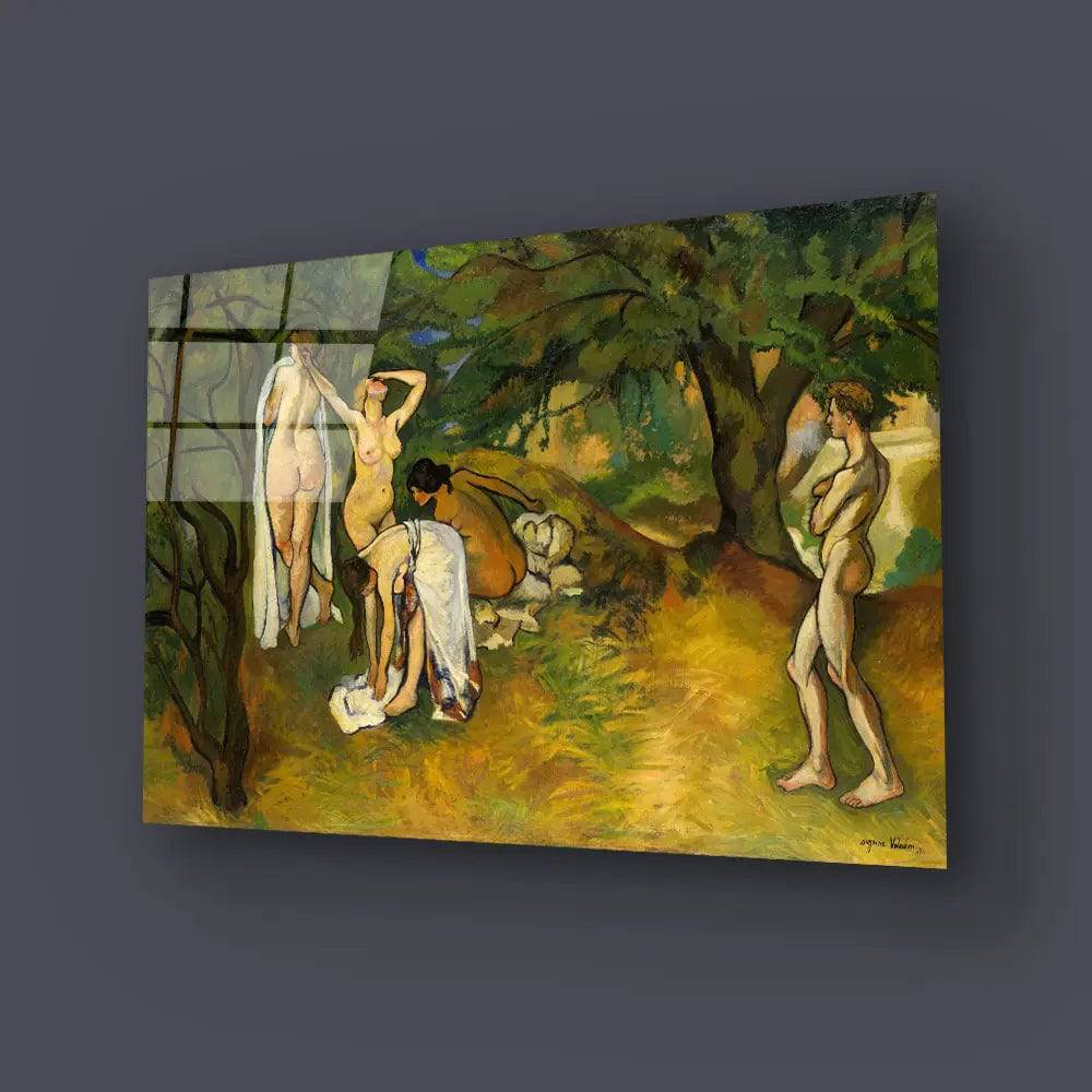Joy Life Suzanne Valadon 1911 French Glass Wall Art - CreoGlass E-Shop