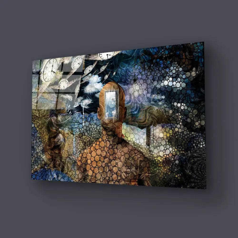 Opened Door To Another World Glass Wall Art - CreoGlass E-Shop