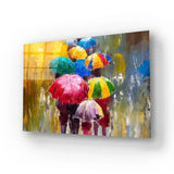 Rainy Day Glass Wall Art - CreoGlass E-Shop