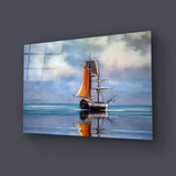 Ships Boats Fisherman Glass Wall Art - CreoGlass E-Shop
