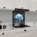 Earth Glass Kitchen Splashback