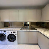 Bronze Toughened Mirror Splashback - CreoGlass E-Shop