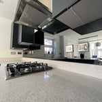 Grey Toughened Mirror Splashback - CreoGlass E-Shop