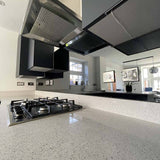 Grey Toughened Mirror Splashback - CreoGlass E-Shop