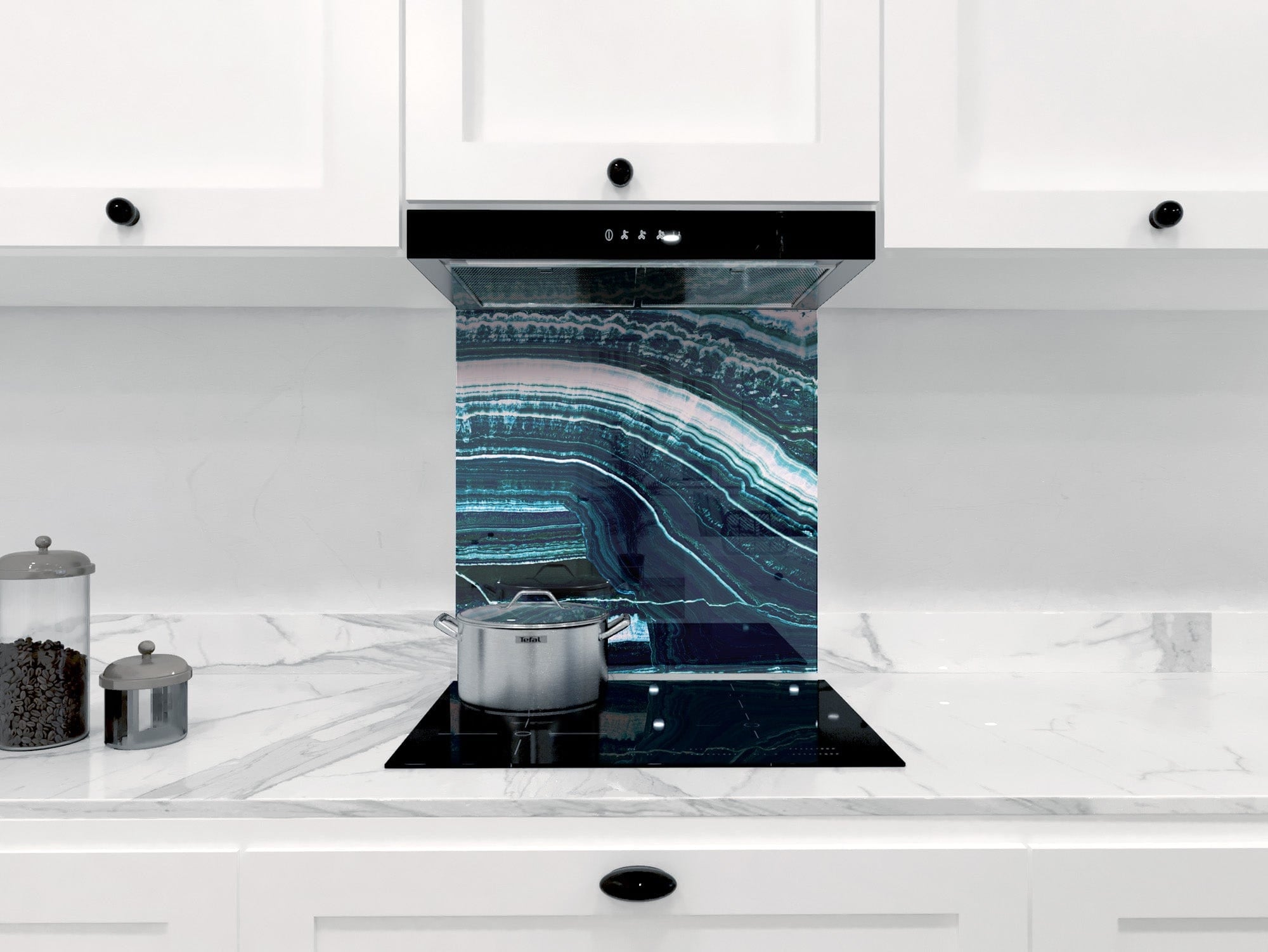 Heritage Blue - Onyx Fantastico Splashback