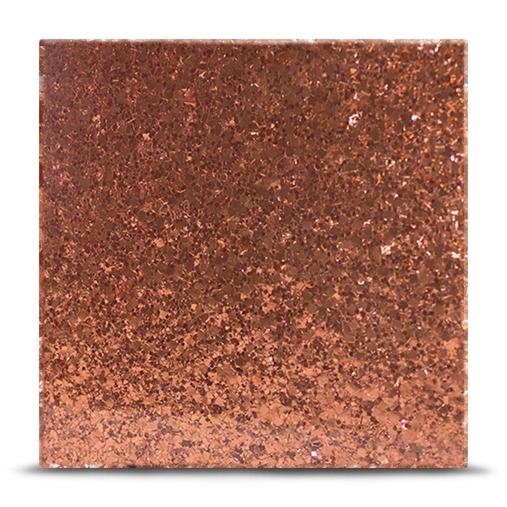 Copper 100% Luxury Glitter Sample