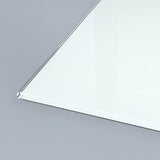 White Green Classic Plain Colour Sample