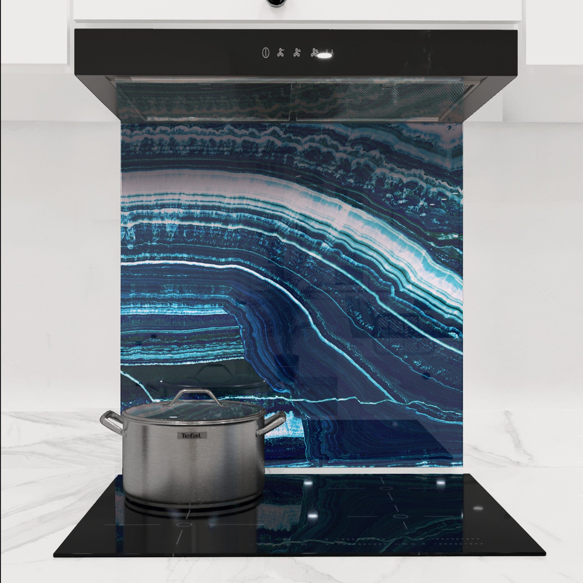 Heritage Blue - Onyx Fantastico Splashback