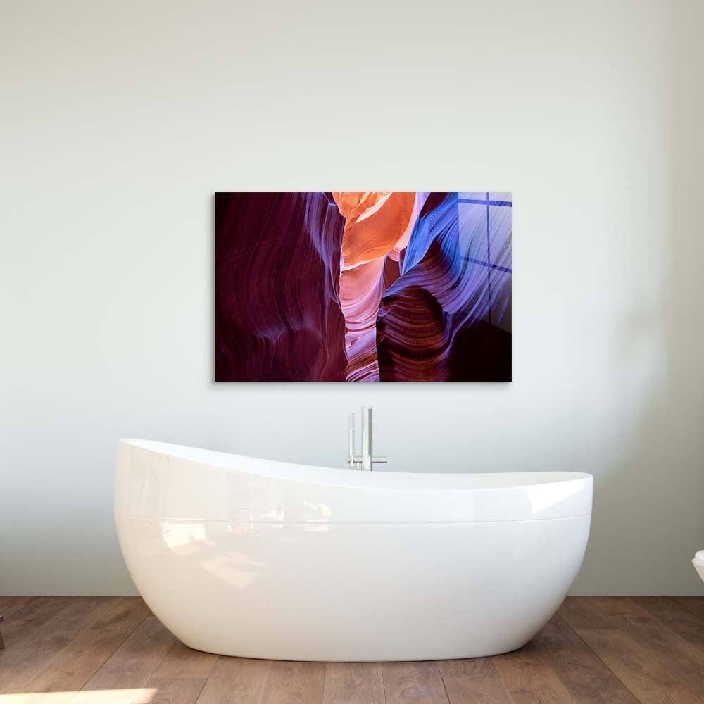 Antelope Canyon, Arizona 4 Glass Wall Art - CreoGlass E-Shop
