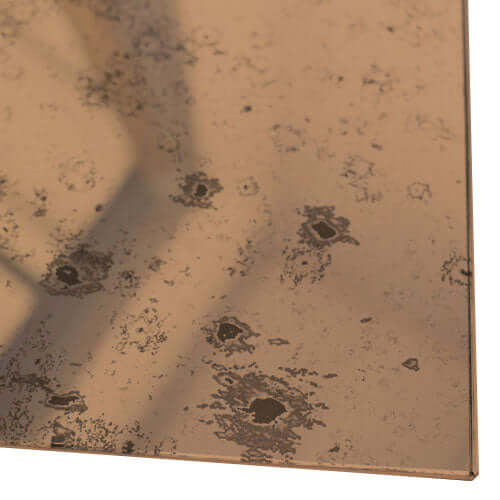 Antique Toughened Mirror - Bronze - Sample - 1