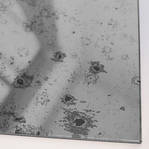 Antique Toughened Mirror - Grey - Sample - 1