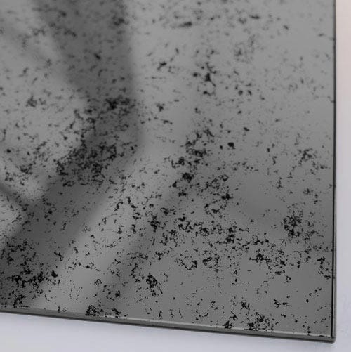 Antique Toughened Mirror - Grey - Sample - 4