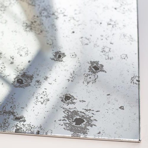 Antique Toughened Mirror - Silver - Sample - 1