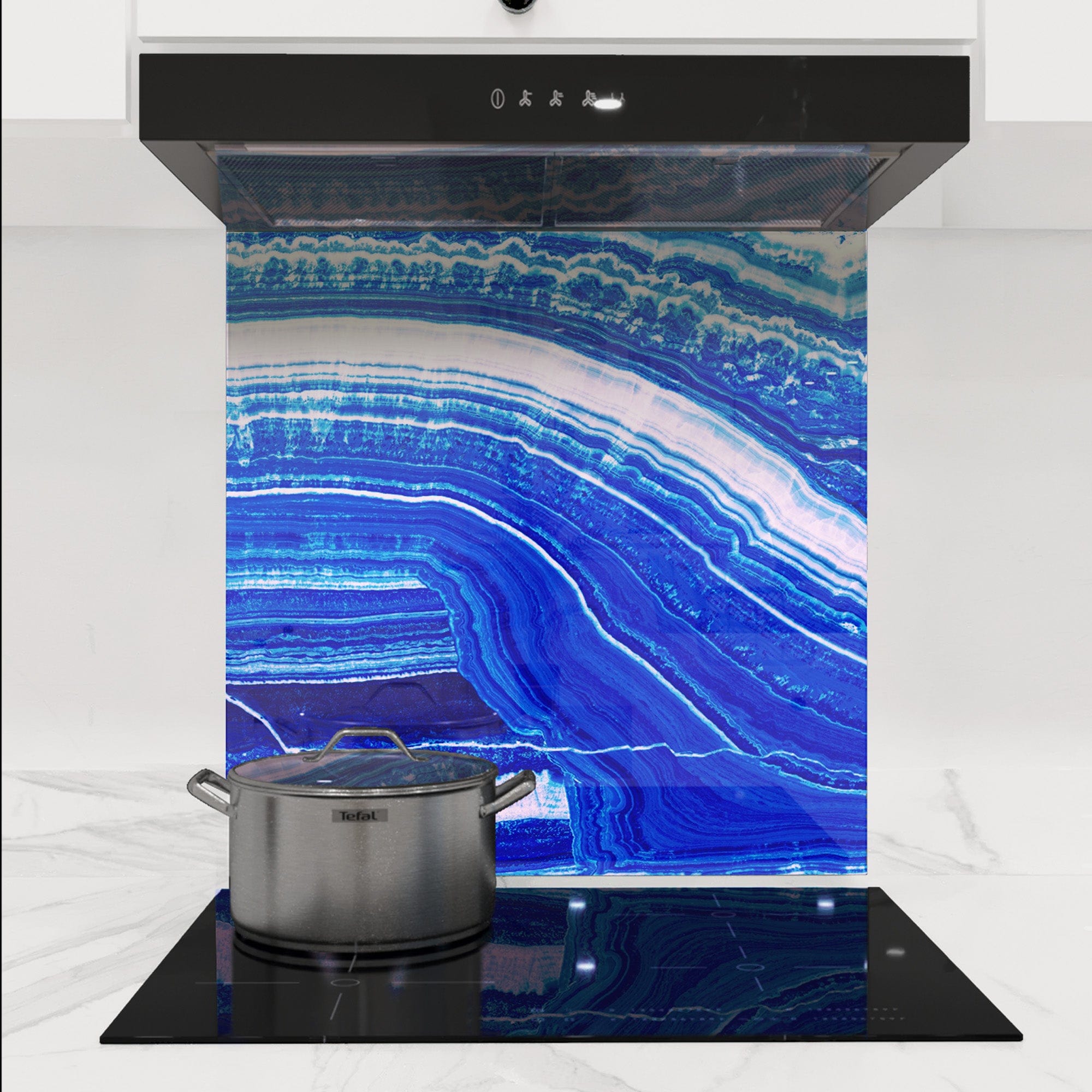 Aqua Blue - Onyx Fantastico Splashback