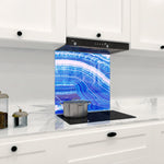 Aqua Blue - Onyx Fantastico Splashback