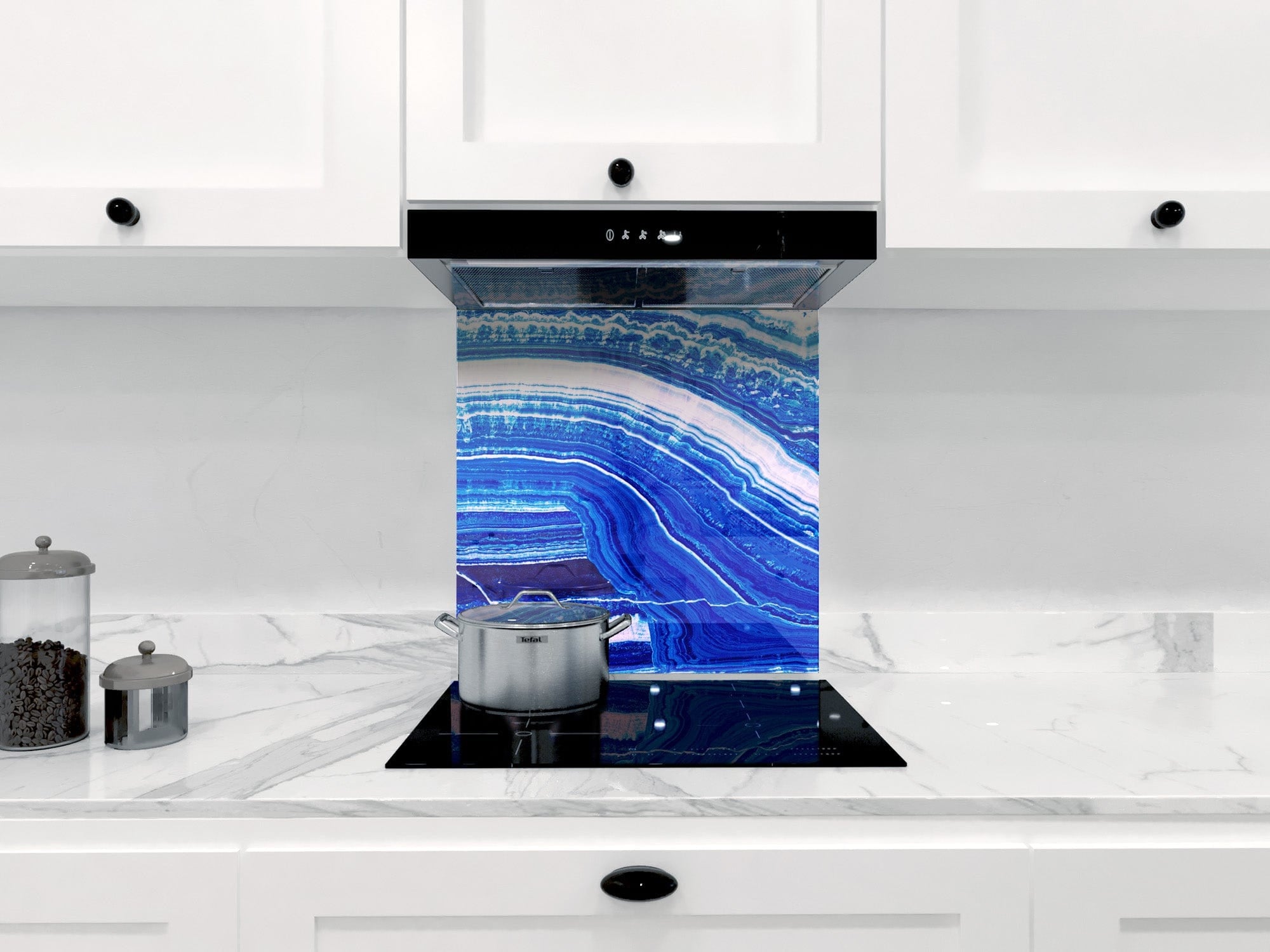 Aqua Blue - Onyx Fantastico Splashback