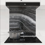 Black & White - Onyx Fantastico Splashback