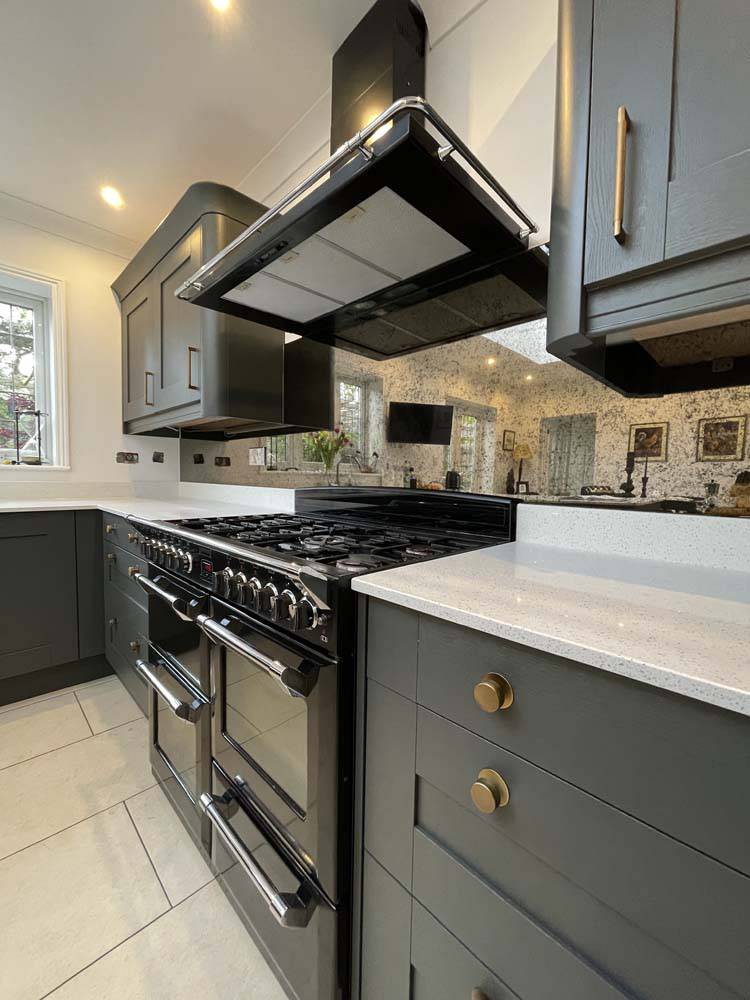 Antique Toughened Mirror - Bronze - splashback - 4 - CreoGlass E-Shop