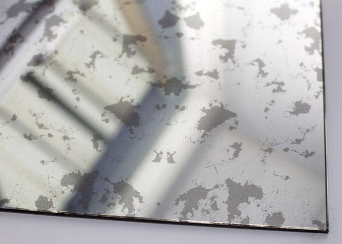 Antique Toughened Mirror - Silver - splashback - 7 - CreoGlass E-Shop