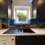 Aquarium Printed Glass Splashback - CreoGlass E-Shop