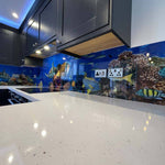 Aquarium Printed Glass Splashback - CreoGlass E-Shop