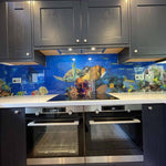 Aquarium Printed Glass Splashback - CreoGlass E-Shop