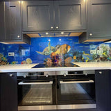 Aquarium Printed Glass Splashback - CreoGlass E-Shop