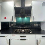 Black to Teal - Gradient - Splashback - CreoGlass E-Shop