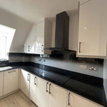 Black to White - Gradient - Splashback - CreoGlass E-Shop