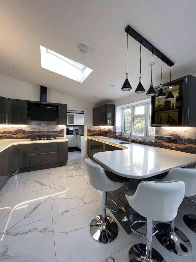 Copper - Famida - Splashback - CreoGlass E-Shop