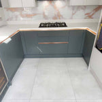 Copper - White Opera Splashback - CreoGlass E-Shop