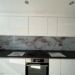 Copper - White Opera Splashback - CreoGlass E-Shop