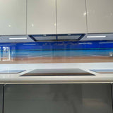 Daylight Beach Printed Landscape Glass Splashback - CreoGlass E-Shop