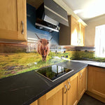 Farmland Animals Printed Glass Kitchen Splashback - CreoGlass E-Shop
