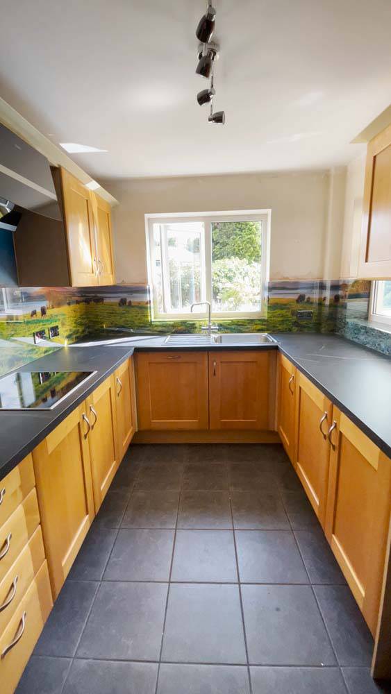 Farmland Animals Printed Glass Kitchen Splashback - CreoGlass E-Shop