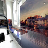 Mount Fuji Printed Landscape Glass Kitchen Splashback - CreoGlass E-Shop