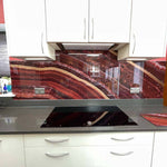 Original - Onyx Fantastico Splashback - CreoGlass E-Shop