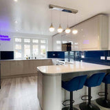 Pearl Night Colour Glass Splashback - CreoGlass E-Shop