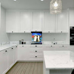 Penguin Family Printed Glass  Splashback - CreoGlass E-Shop