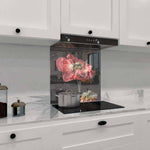 Poppy Printed Glass  Splashback - CreoGlass E-Shop