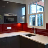 Purple Red Colour Glass Splashback - CreoGlass E-Shop