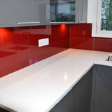 Purple Red Colour Glass Splashback - CreoGlass E-Shop