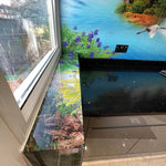 Rainforest Waterfall Printed Glass Kitchen Splashback - CreoGlass E-Shop