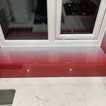 Red to White- Gradient - Splashback - CreoGlass E-Shop