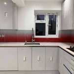 Red to White- Gradient - Splashback - CreoGlass E-Shop