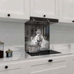 Running Horses Printed Glass  Splashback - CreoGlass E-Shop