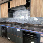 Silver - Grey- Famida - Splashback - CreoGlass E-Shop