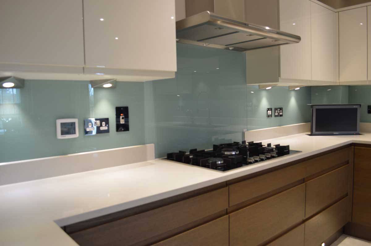 Soft Fauna 3 Colour Glass Splashback - CreoGlass E-Shop